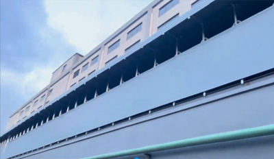 清遠(yuǎn)電動(dòng)推拉棚廠家制作廠房旁搭建活動(dòng)雨蓬